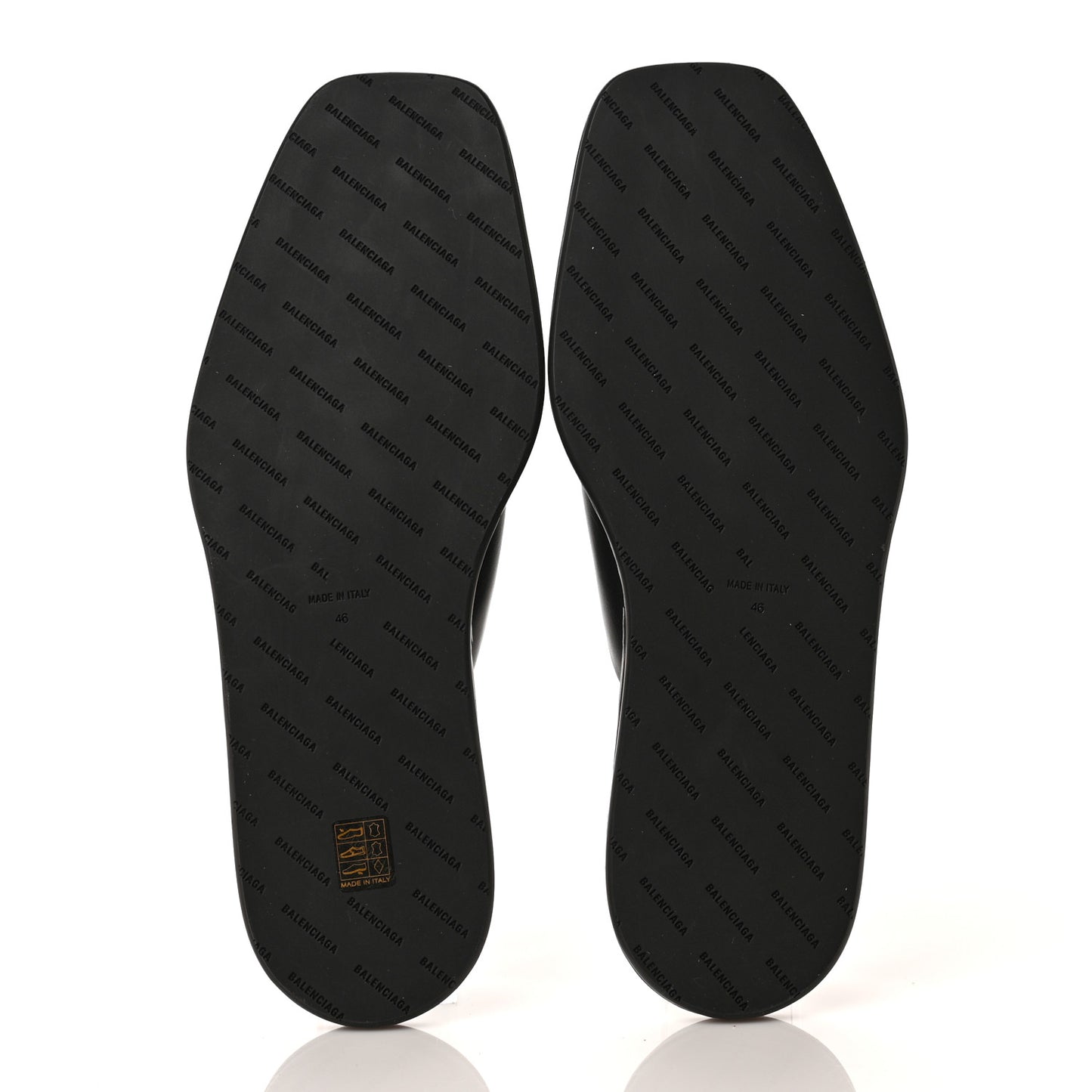 Smooth Calfskin Mens Cozy Slip-On Loafers 46 Black