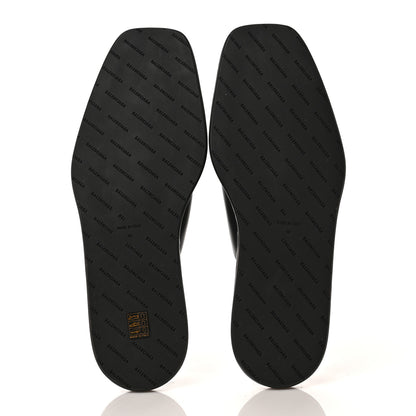 Balenciaga Smooth Calfskin Mens Cozy Slip-On Loafers 46 Black 5 of 6