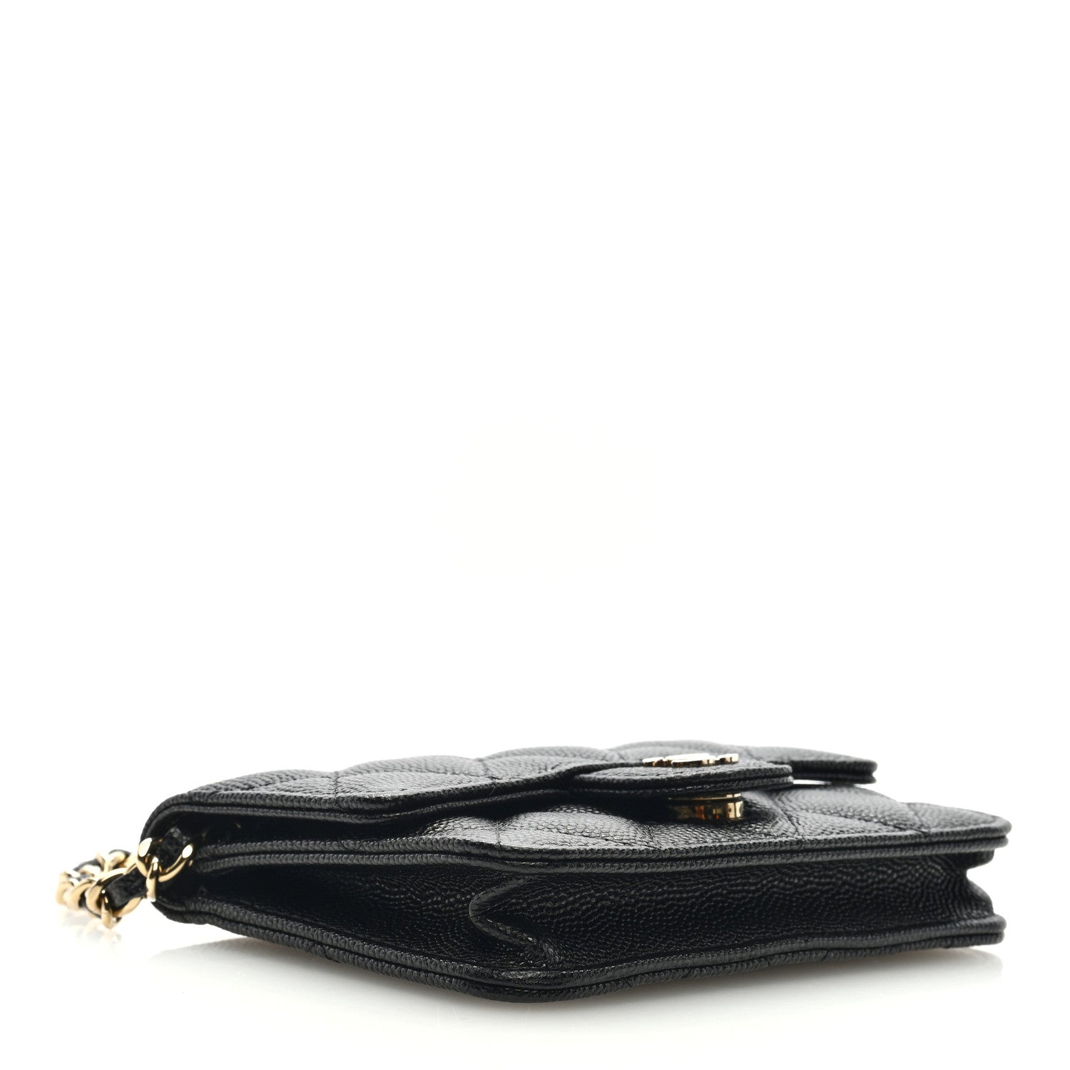 Chanel Caviar Quilted Mini Chain Bag Black 4 of 9