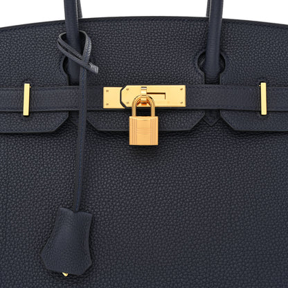 Hermes Togo Birkin 30 Bleu Nuit 8 of 11