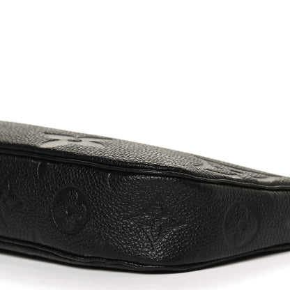 Louis Vuitton Empreinte Monogram Giant Multi Pochette Accessories Large Pochette Black 10 of 10