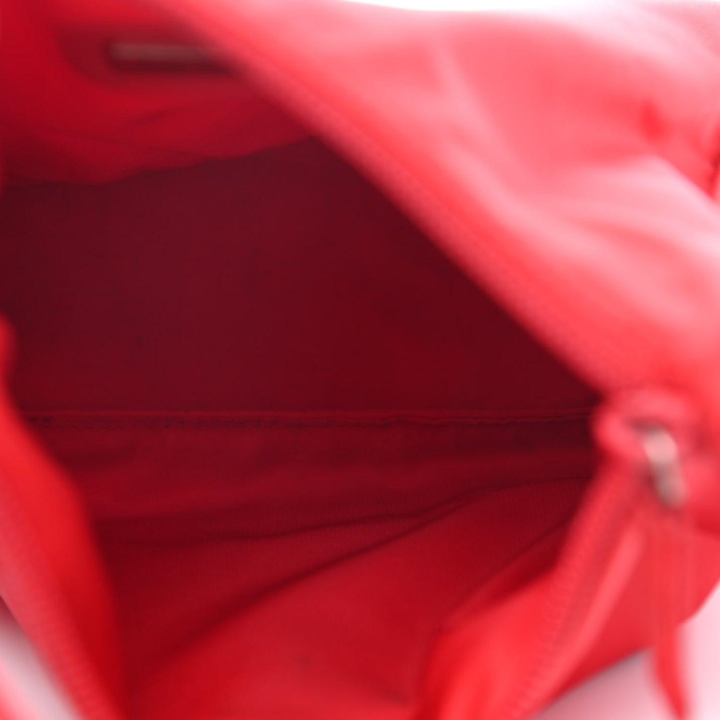 Nylon Vela Shoulder Bag Rosso
