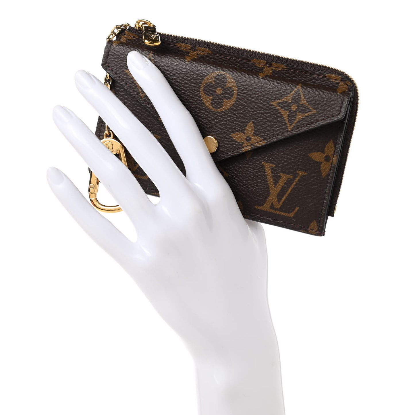 Monogram Recto Verso Card Holder Black