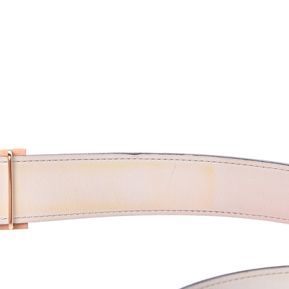 Hermes Epsom Swift 32mm Collier De Chien CDC Belt 95 Orange White 5 of 8