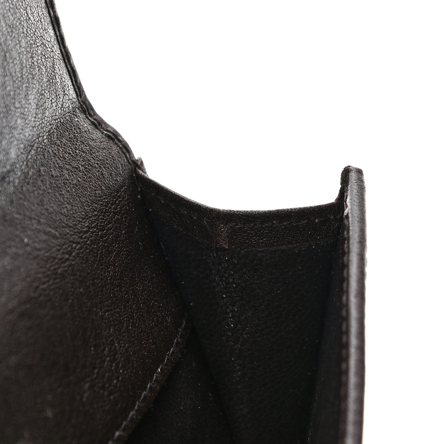 Monogram Interlocking GG Continental Wallet Dark Brown