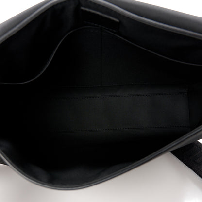 Louis Vuitton Calfskin Aerogram Messenger Black 5 of 11