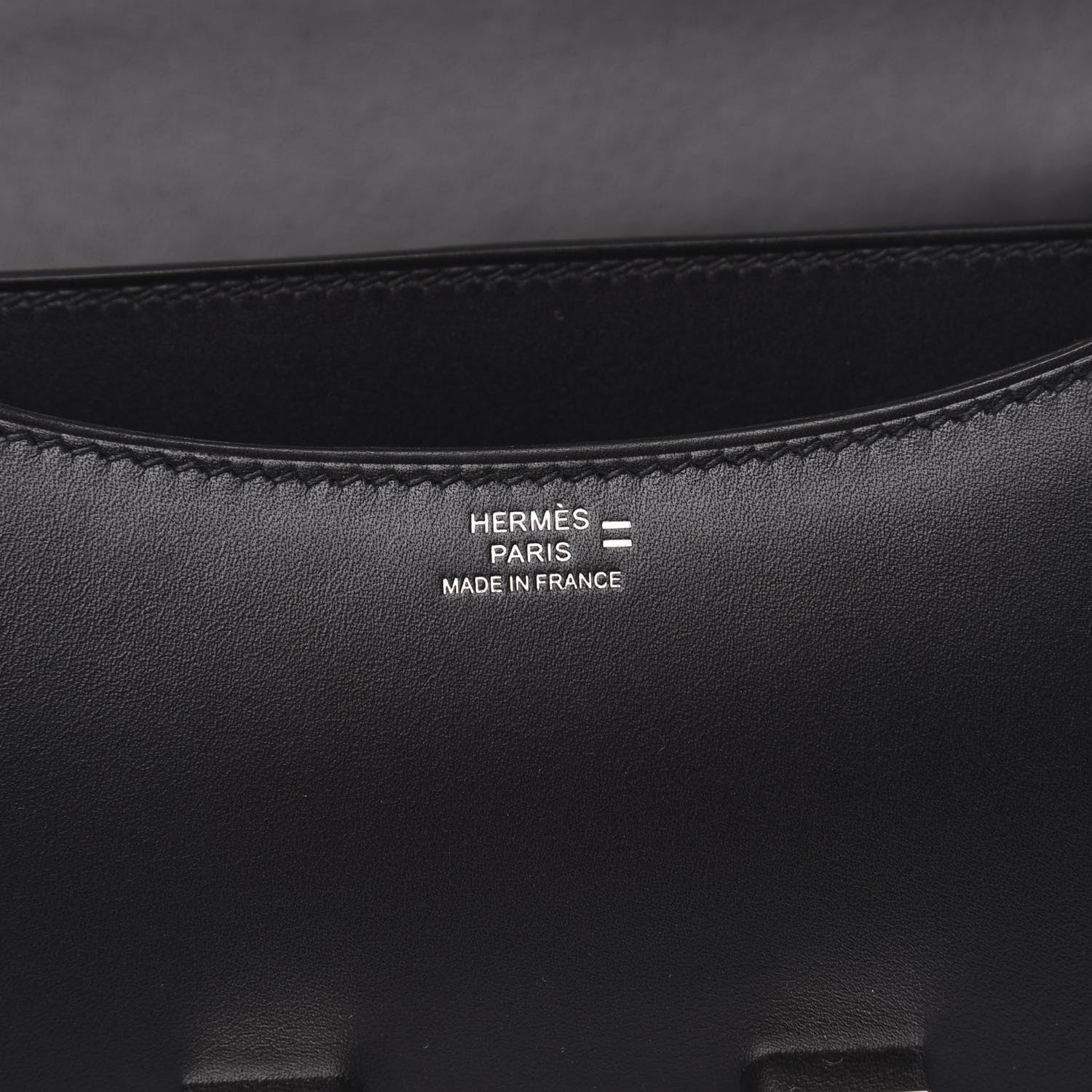 Hermes Veau Monsieur Lizard Constance 18 Black Ombre 7 of 15