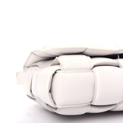 Bottega Veneta Nappa Maxi Intreccio Padded Cassette Crossbody Bag White 7 of 9
