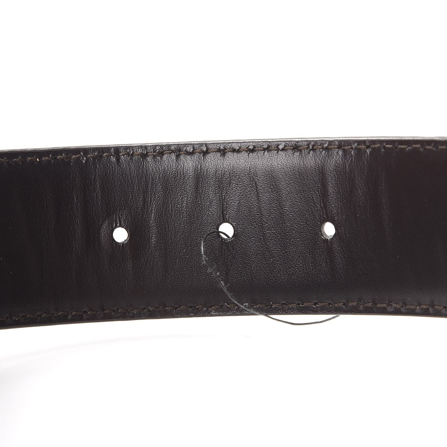 Gucci Guccissima Interlocking G 40mm Belt 90 36 Dark Brown 5 of 8