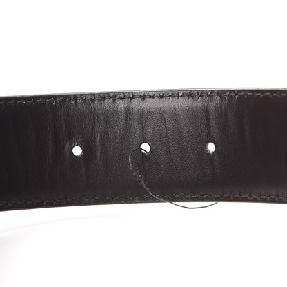 Gucci Guccissima Interlocking G 40mm Belt 90 36 Dark Brown 5 of 8