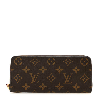 Louis Vuitton Monogram Clemence Wallet Fuchsia 1 of 9