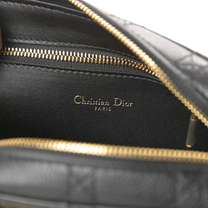 Christian Dior Supple Calfskin Caro Double Pouch Black 8 of 14