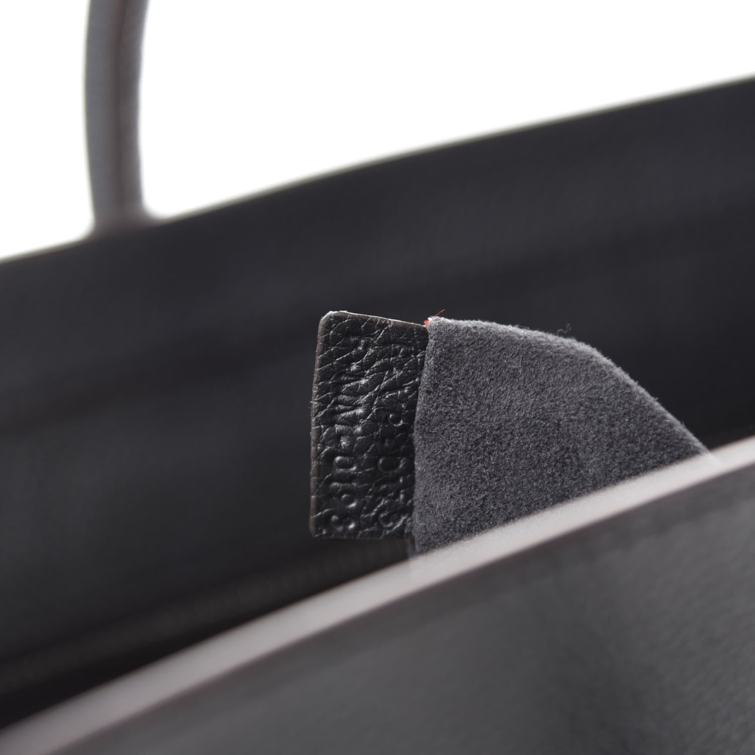 Celine Drummed Calfskin Mini Luggage Black 9 of 10
