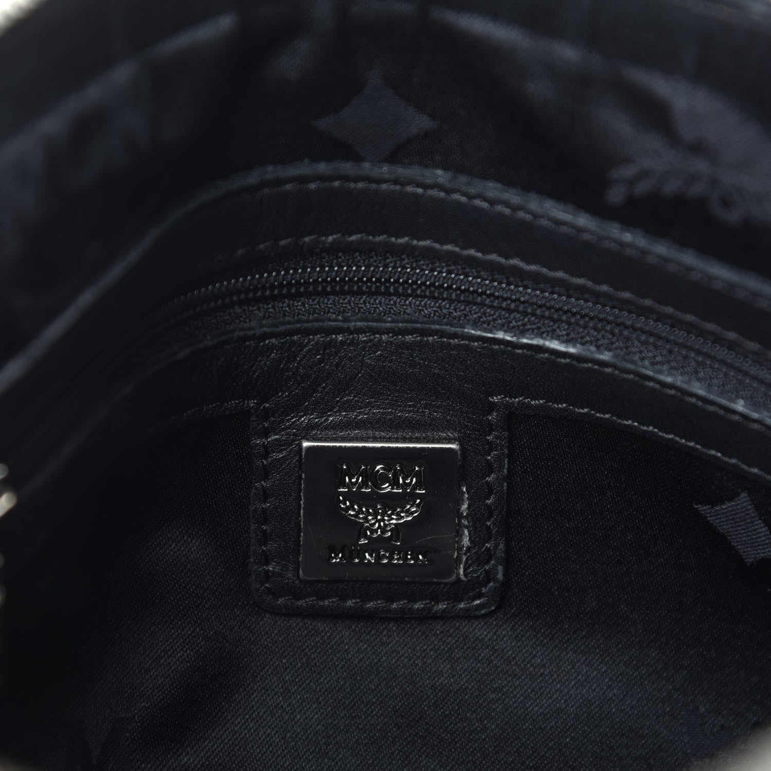 MCM Visetos Essential Barrel Bag Black 10 of 12
