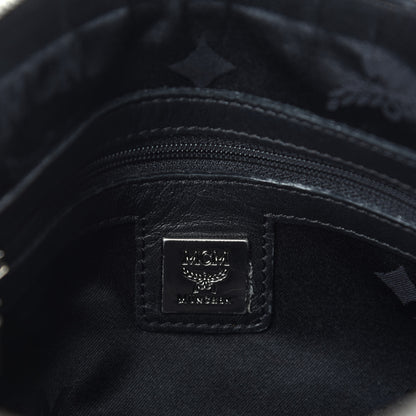MCM Visetos Essential Barrel Bag Black 10 of 12