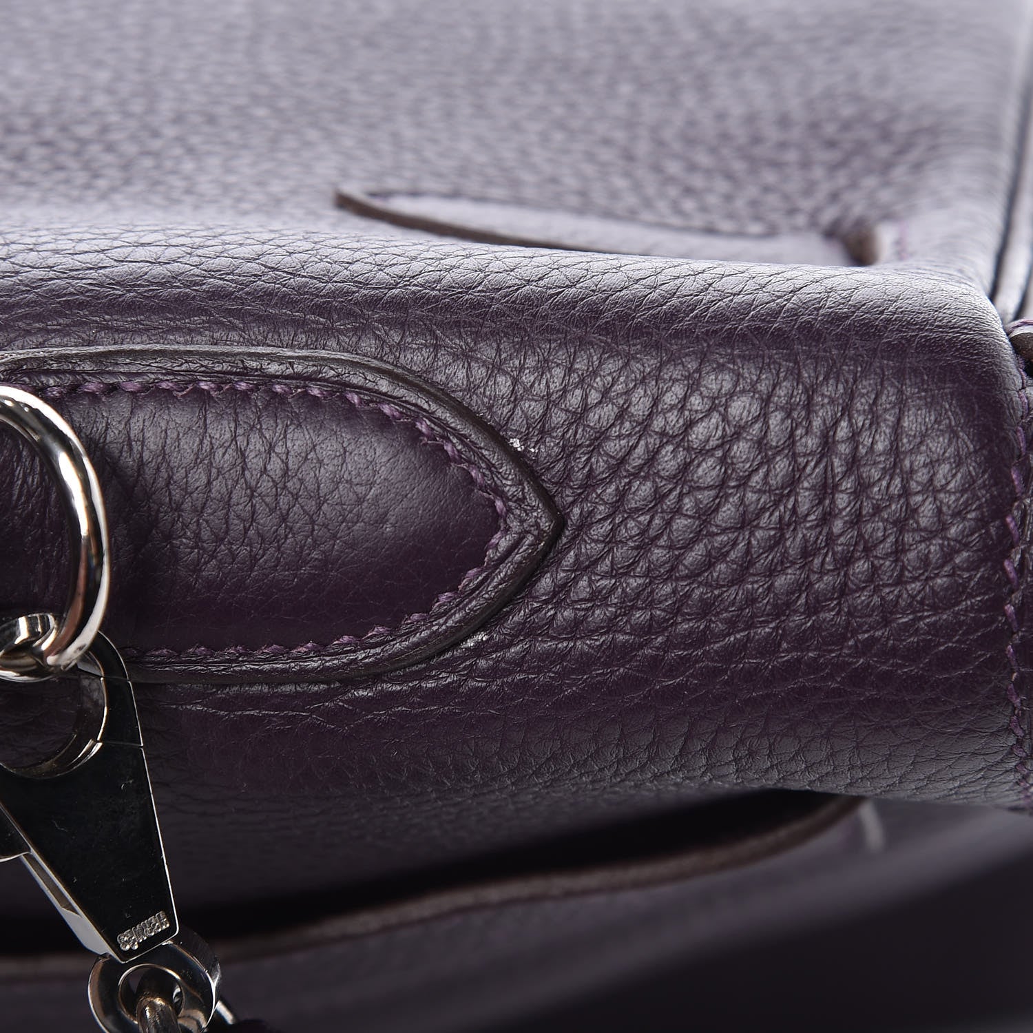 Hermes Togo Kelly Retourne 35 Raisin 46 of 51
