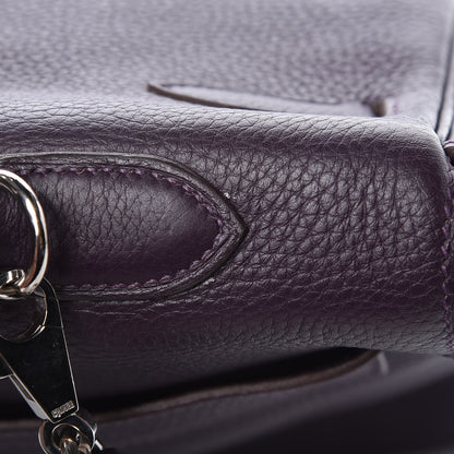 Hermes Togo Kelly Retourne 35 Raisin 46 of 51