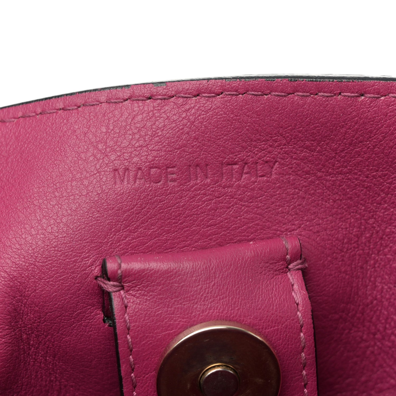 Christian Dior Bullcalf Medium Diorissimo Tote Black Rose Indien 8 of 12