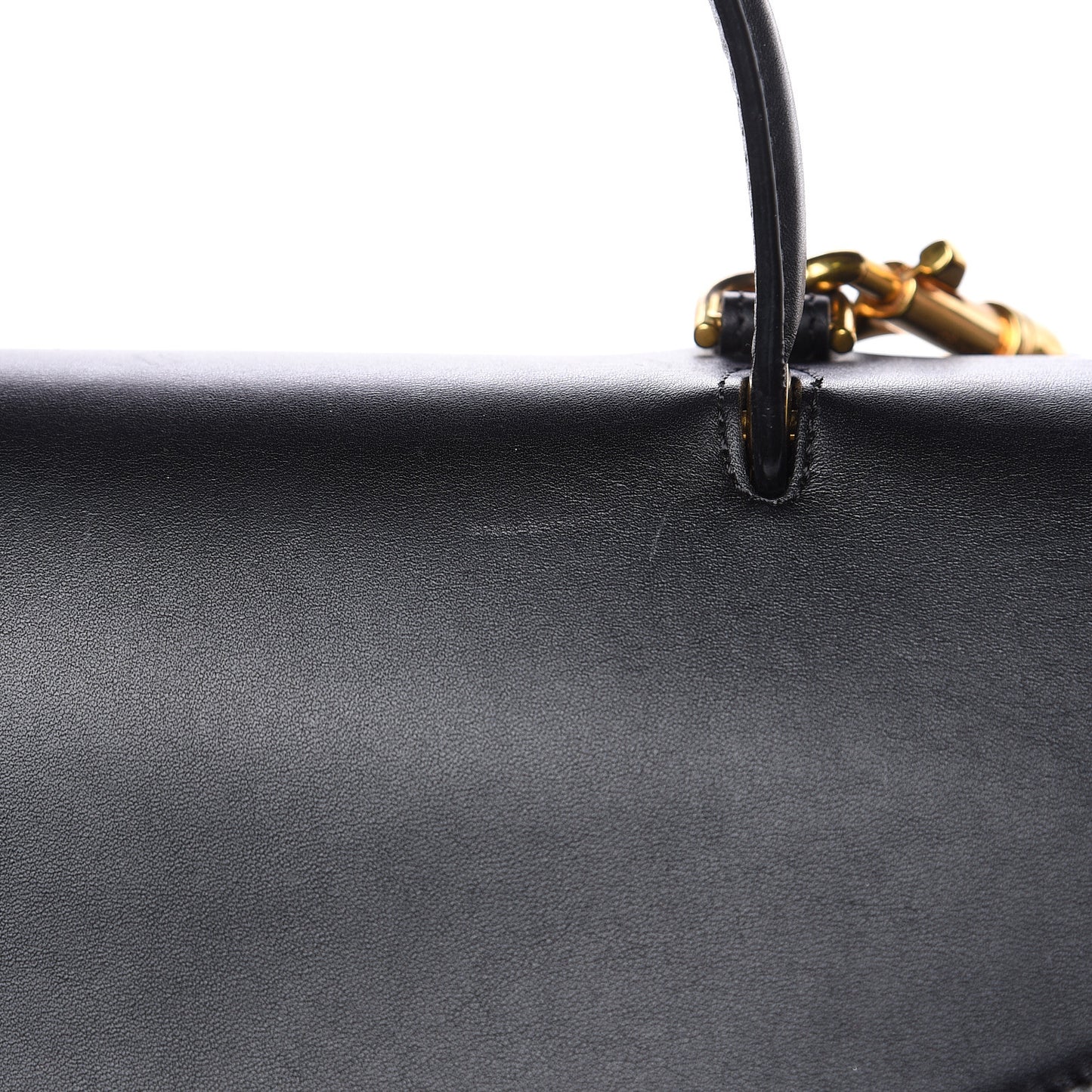 Felt Smooth Calfskin Mini Belt Bag Beige