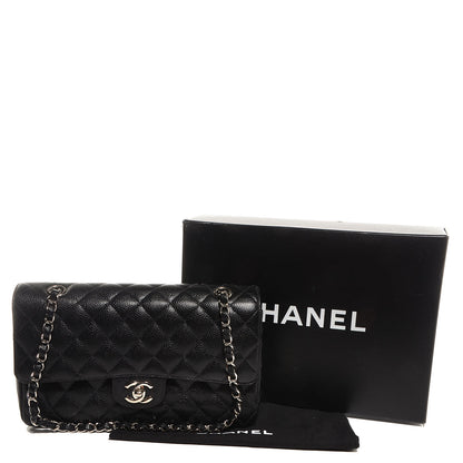 Chanel Caviar Quilted Medium Double Flap Black 5 of 9