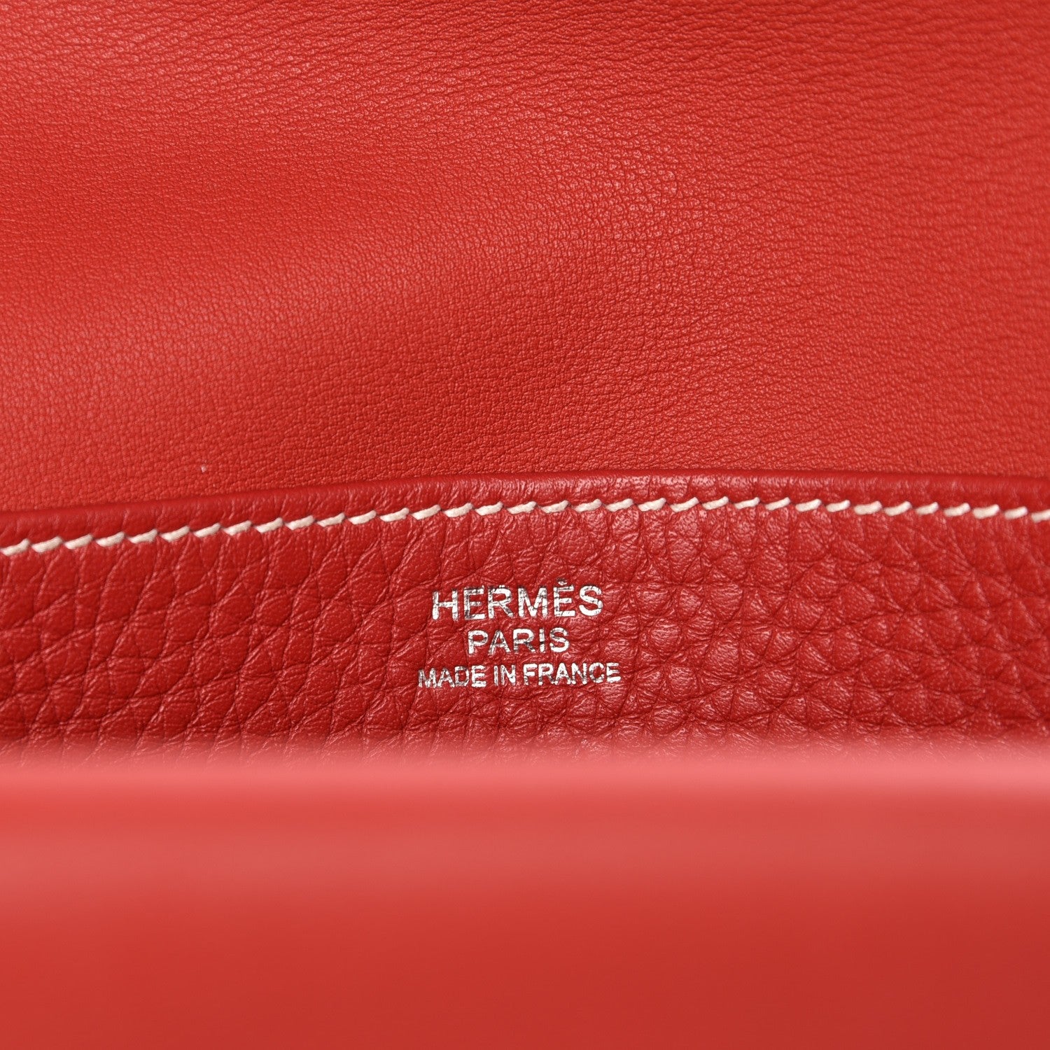 Hermes Taurillon Clemence Halzan 31 Rouge Casaque 7 of 10