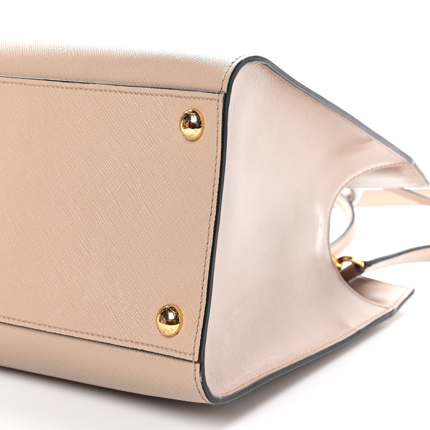 Saffiano Soft Calfskin Tote Cammeo