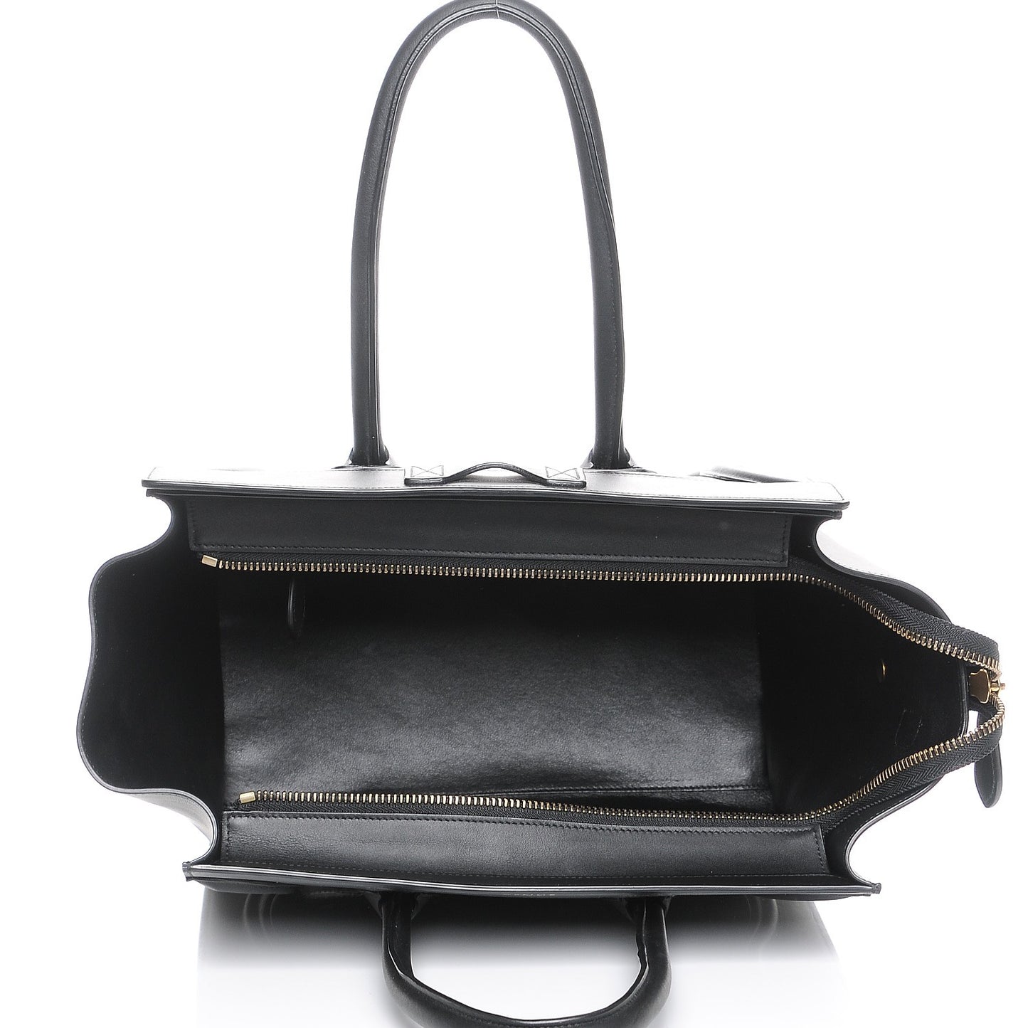 Smooth Calfskin Mini Luggage Black