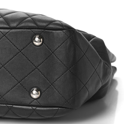 Chanel Calfskin Quilted Flap Tote Black 8 of 15