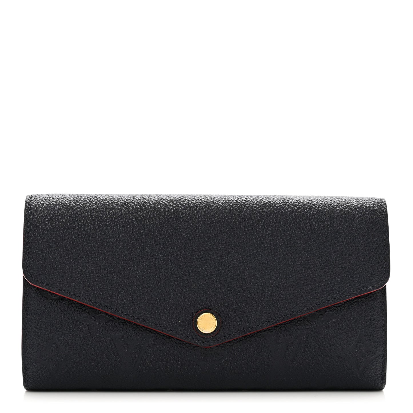 Empreinte Sarah Wallet NM Marine Rouge