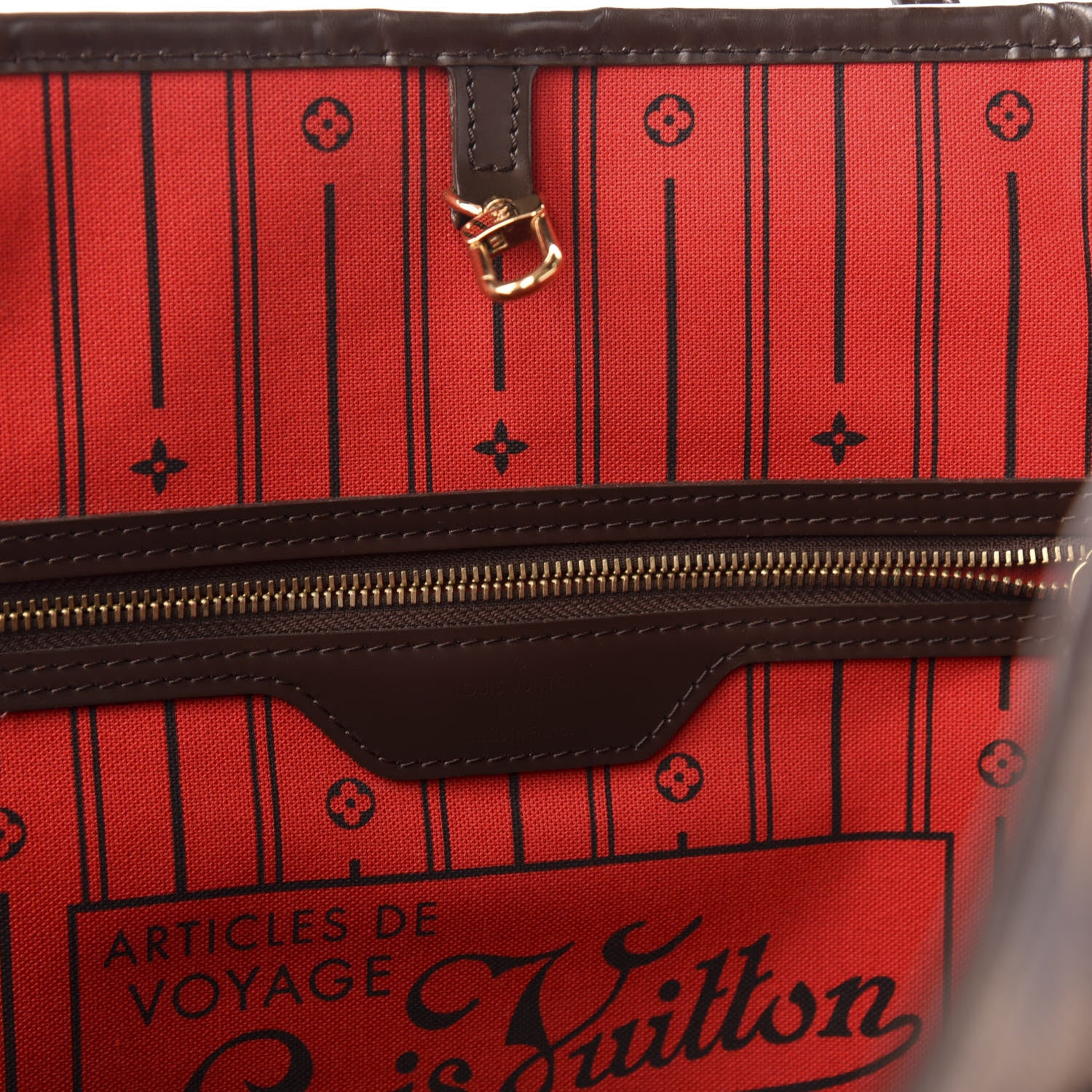 Louis Vuitton Damier Ebene Neverfull GM 7 of 11