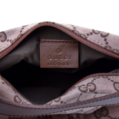 Gucci Monogram GG Pochette Shoulder Bag Brown 8 of 9
