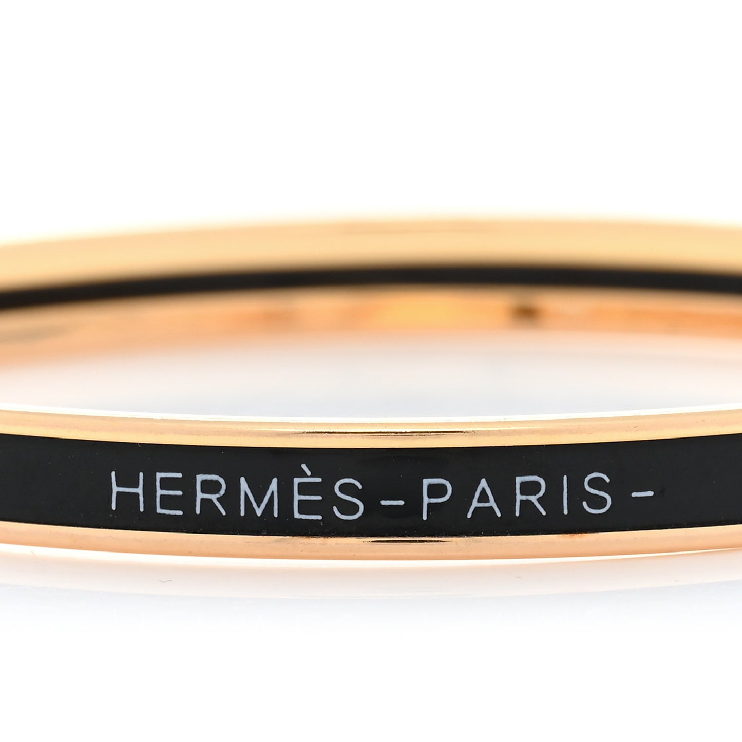 Enamel Uni Bangle 62 Black