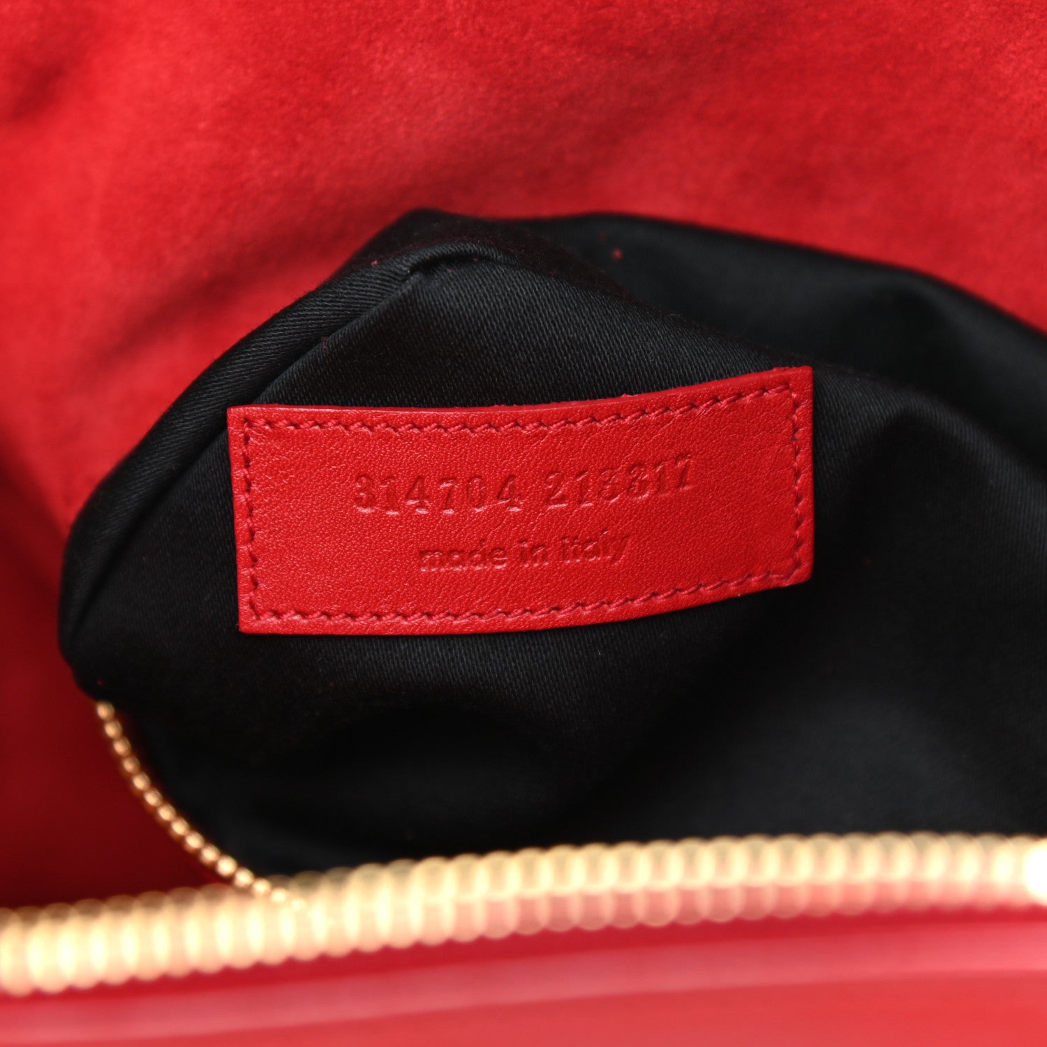 Saint Laurent Calfskin Classic Duffle 6 Red 7 of 15