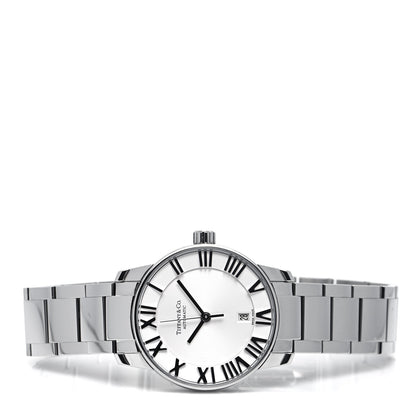 Tiffany Stainless Steel 29mm Atlas Automatic Watch 2 of 4