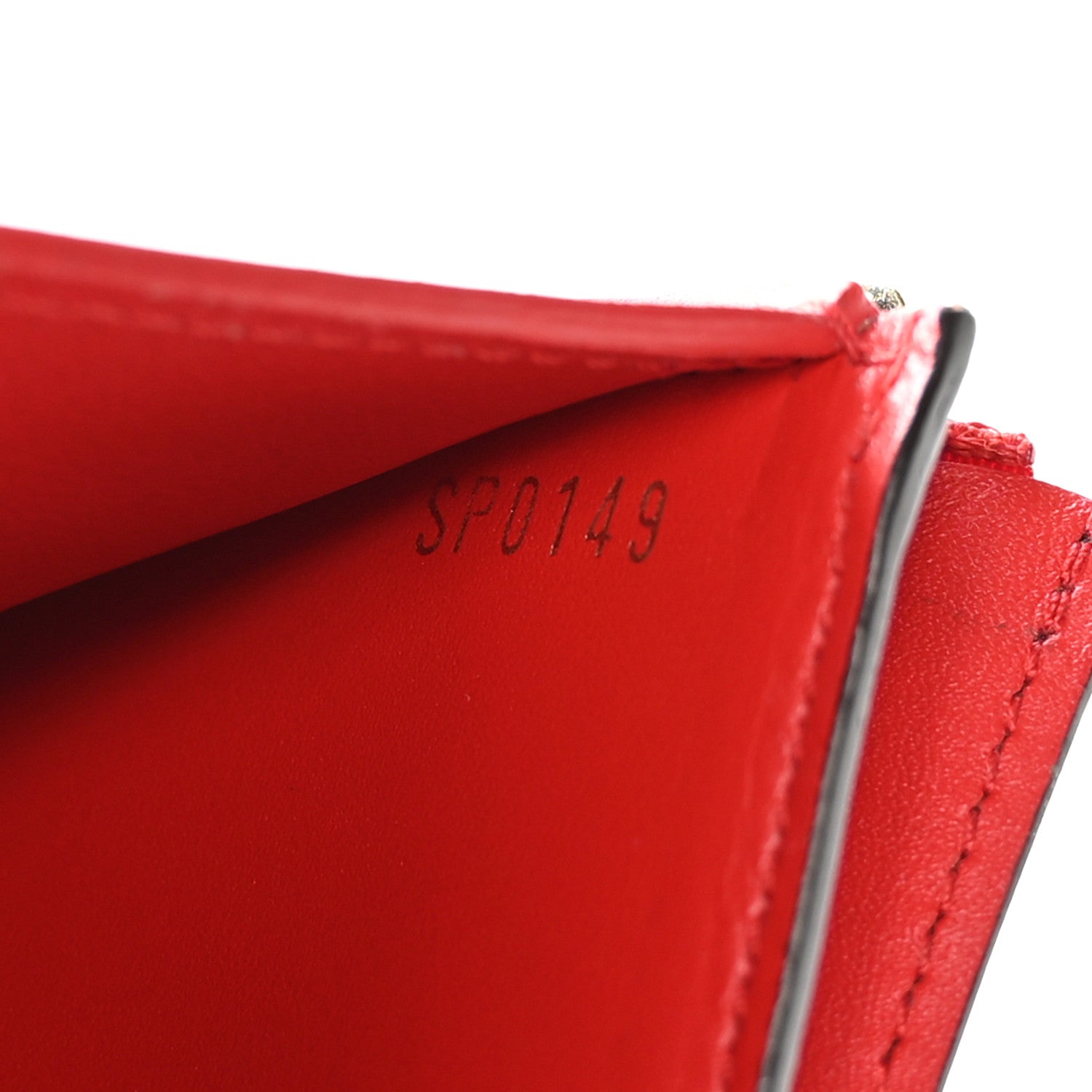Louis Vuitton Monogram Flower Lock Compact Wallet Coquelicot 7 of 8