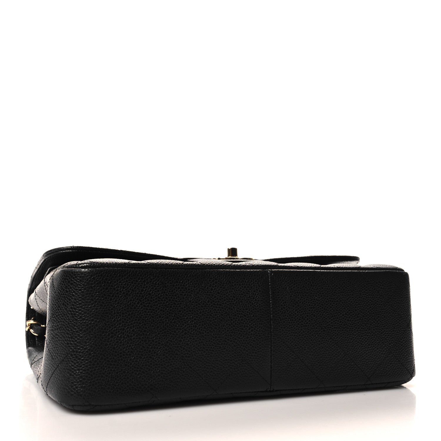 Chanel Caviar Quilted Jumbo Double Flap Black 4 of 13
