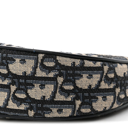 Christian Dior Oblique CD Lounge Bag Blue 9 of 9