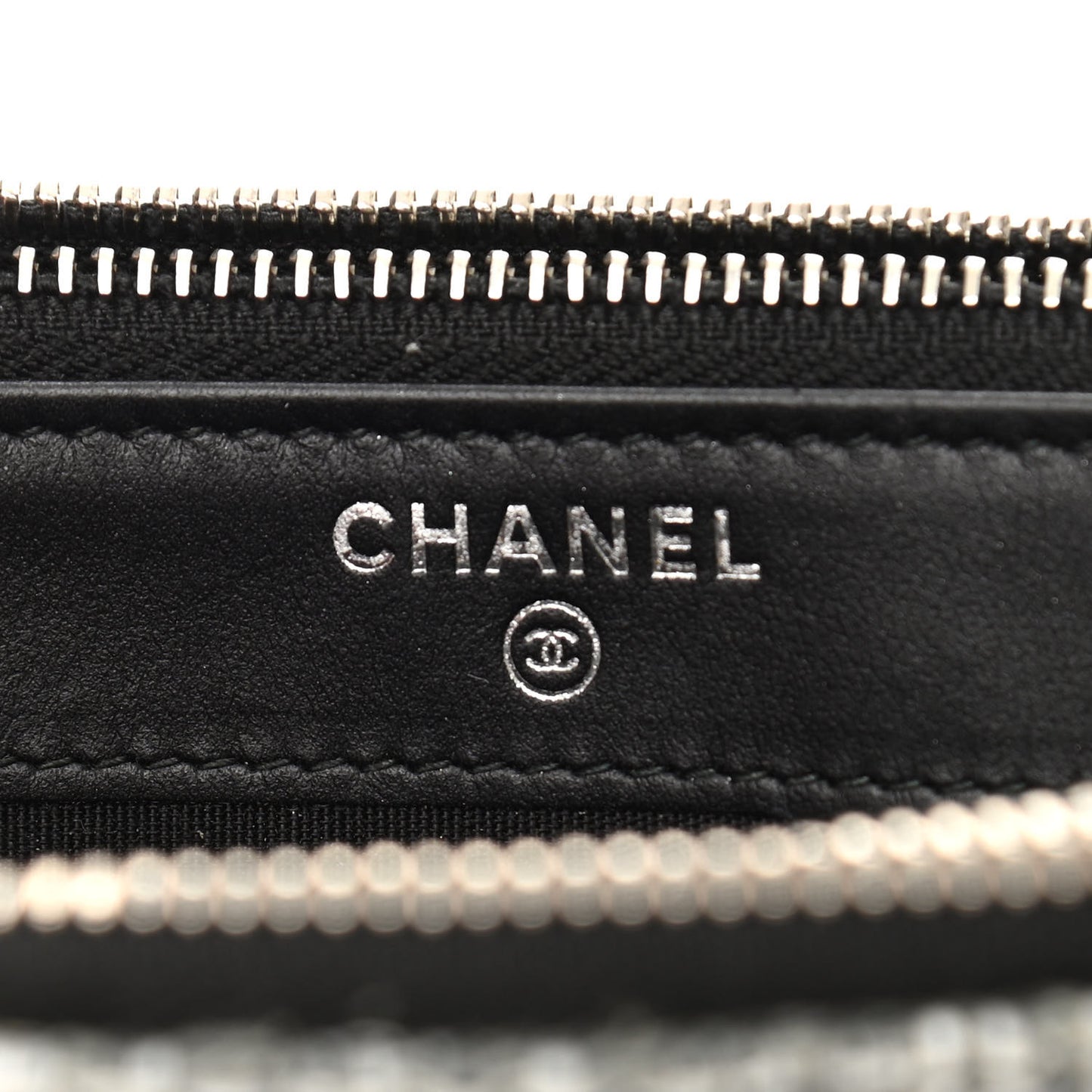 Canvas Small Deauville Clutch With Chain Charcoal