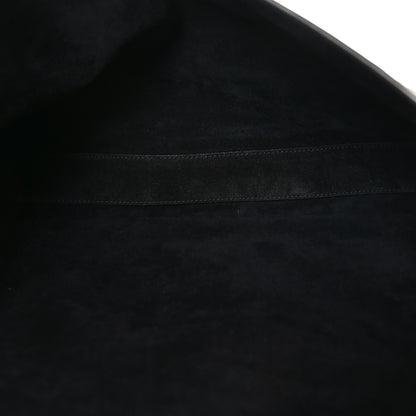 Saint Laurent Smooth Calfskin Suede Medium Reversible Monogram Kate Satchel Black 13 of 18