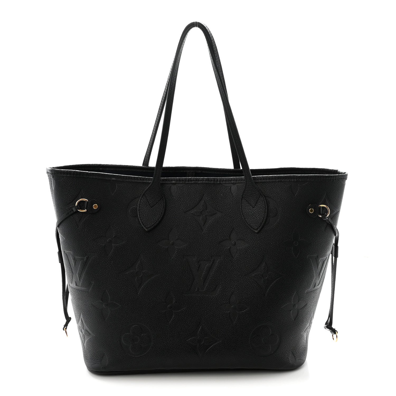 Louis Vuitton Empreinte Monogram Giant Neverfull MM Black 1 of 10