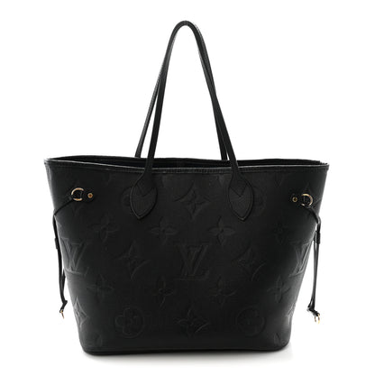 Louis Vuitton Empreinte Monogram Giant Neverfull MM Black 1 of 10