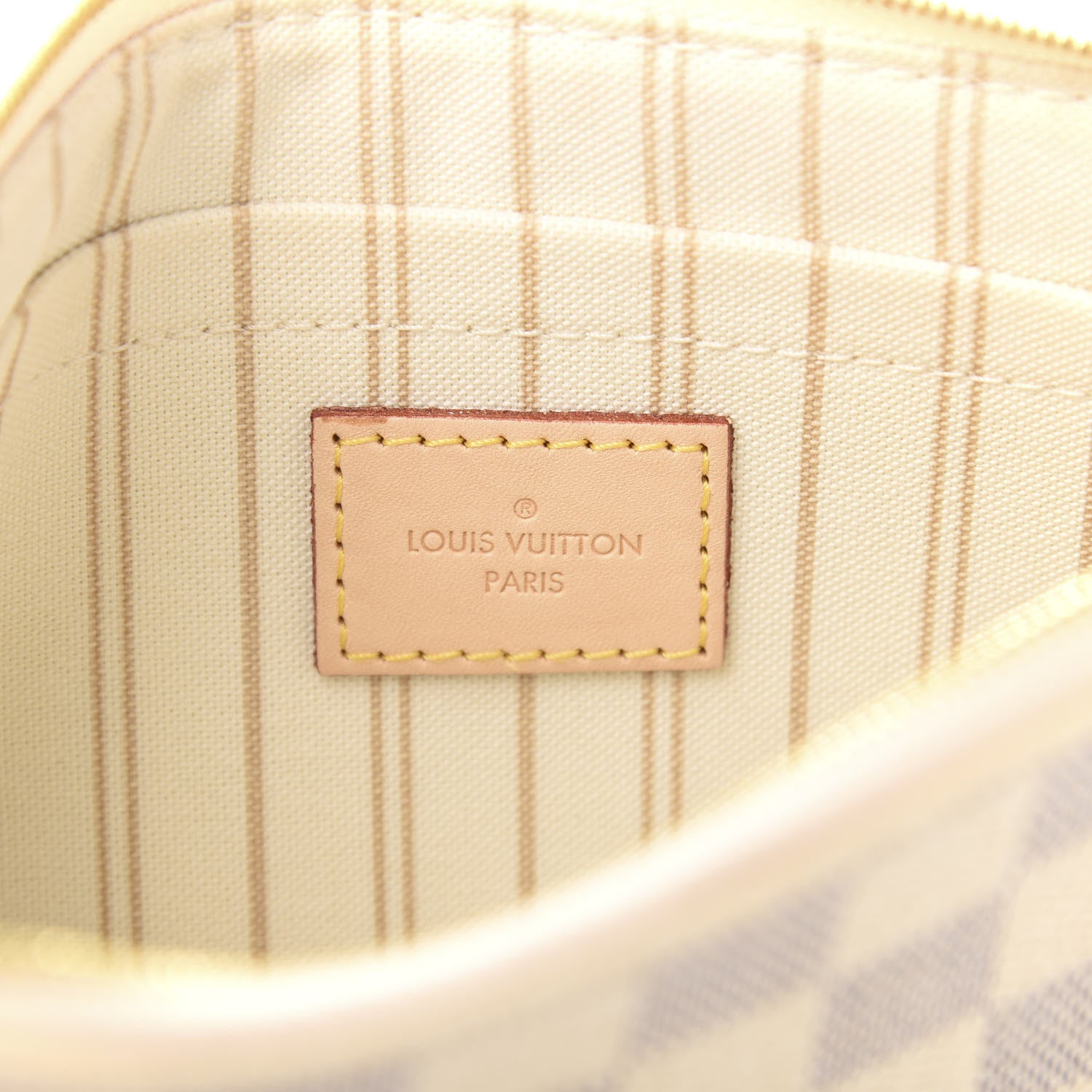 Louis Vuitton Damier Azur Neverfull MM GM Pochette 6 of 7