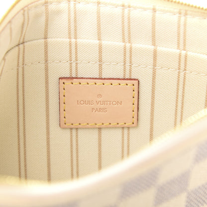 Louis Vuitton Damier Azur Neverfull MM GM Pochette 6 of 7