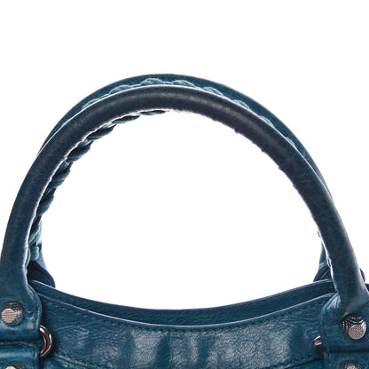 Balenciaga Agneau Giant 12 Silver Hardware Town Lagon 14 of 15