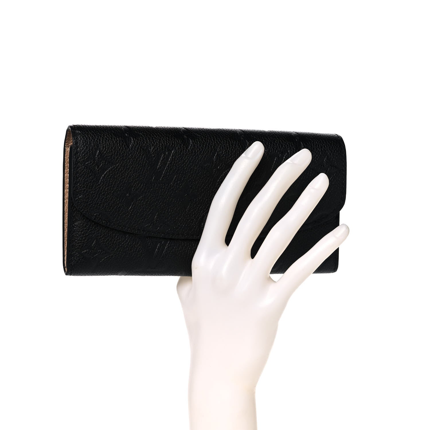 Louis Vuitton Empreinte Emilie Wallet Black Dune 2 of 10