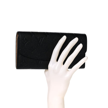 Louis Vuitton Empreinte Emilie Wallet Black Dune 2 of 10
