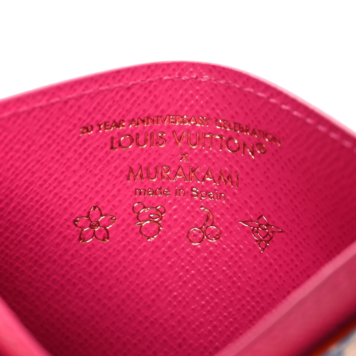 LV X TM Monogram Multicolor Card Holder Kawaii Pink