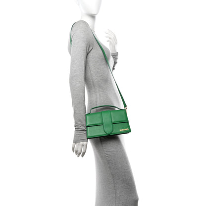 Jacquemus Smooth Calfskin Le Grand Bambino Green 2 of 10