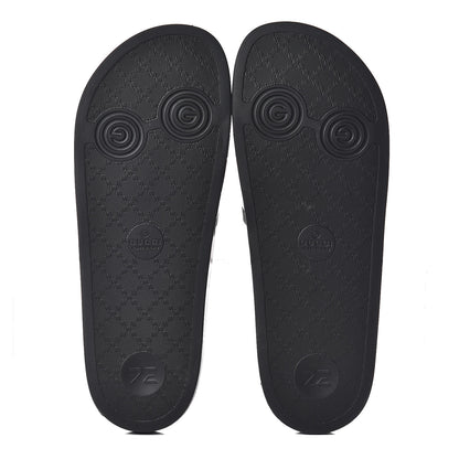 Gucci Rubber Web Mens Pool Slide Sandals 10 Black Green Red 5 of 7