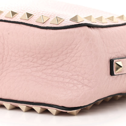 Valentino Garavani Grained Calfskin Rockstud Camera Crossbody Bag Cipria 9 of 11